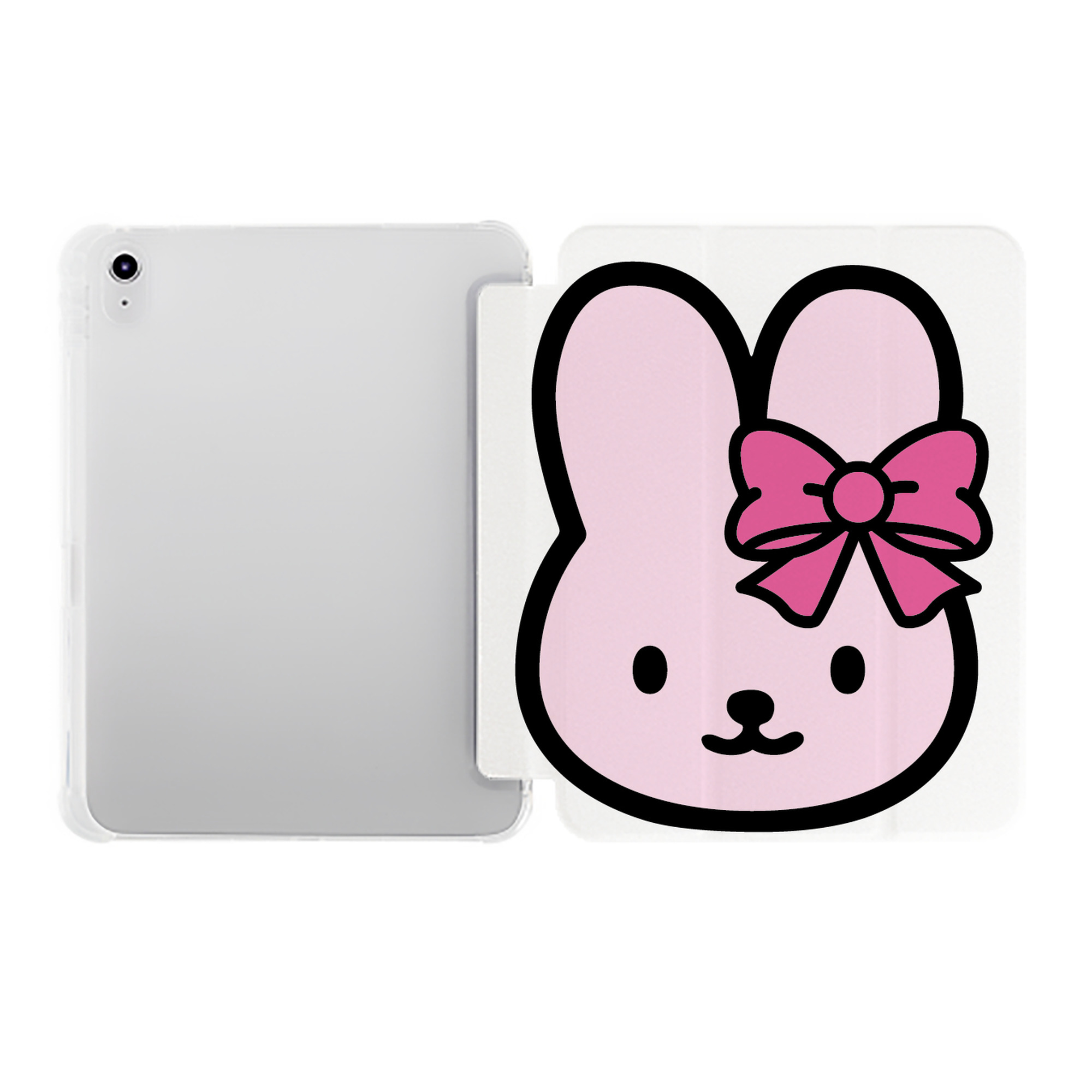 （画像用） Hello Kitty ハローキティ IPad ケース ペン収納付き 三つ折りスタンド PUレザー×シリコン 対応機種9.5/10.5/10.9インチ